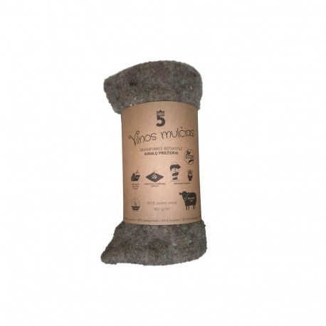 WOOL MULCH FOR PLANT PROTECTION 0.5X1.8M