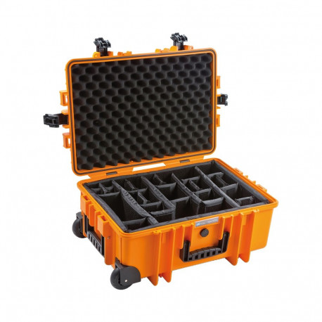 BW Outdoor Cases Type 6700 / Orange (divider system)