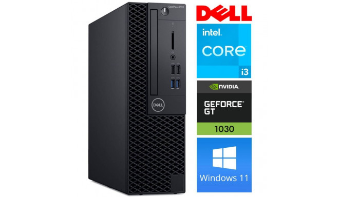 DELL 3070 SFF i3-9100 32GB 128SSD M.2 NVME GT1030 2GB WIN11Pro