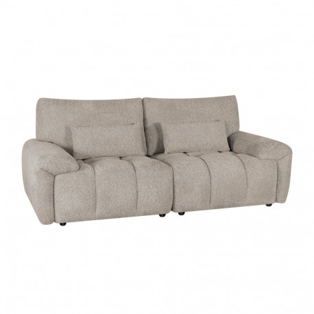 Sofa BARBARA 2,5-seater, light brown