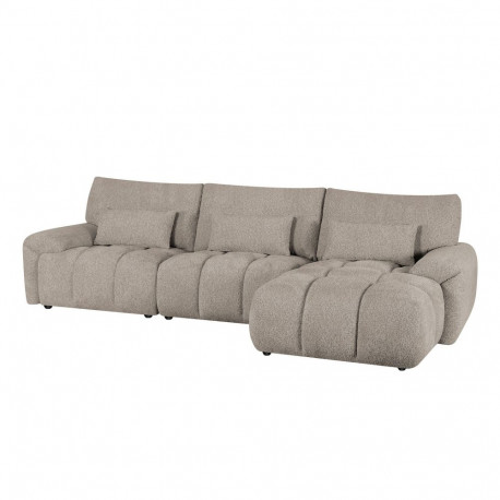 Corner sofa BARBARA RC, light brown