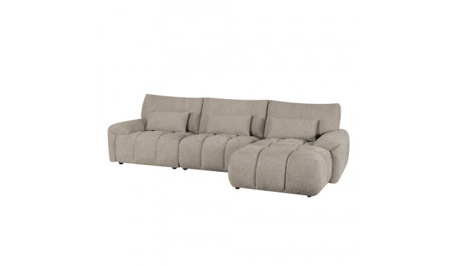 Corner sofa BARBARA RC, light brown