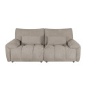 Diivan BARBARA 2,5-kohaline 210x100xH89cm, helepruun