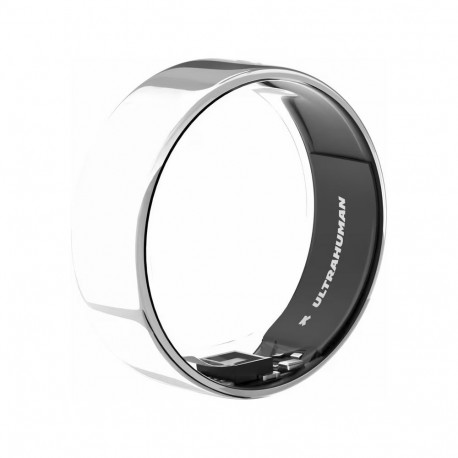 Ultrahuman | Ring Air | Space Silver | Size 10 | Smart Ring