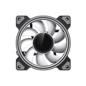 Gamemax DUAL RING INFINITY BK must korpuse ventilaator