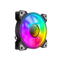Gamemax Case Fan | DUAL RING INFINITY BK | Black