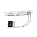 Gamemax CPU Liquid Cooler | HAILSTORM 360 LCD WH | White