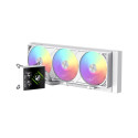 Gamemax CPU Liquid Cooler | GLACIER 360 LCD WH | White