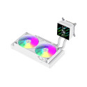 Gamemax CPU Liquid Cooler | GLACIER 240 LCD WH | White
