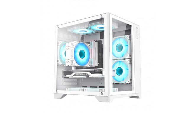 Gamemax Case | INFINITY MINI WH | M-ATX