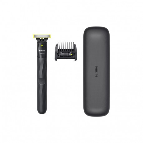 Philips | Shaver | OneBlade QP1424/65 | Operating time (max) 30 min | Wet & Dry | NiMH | Charcoal Gr