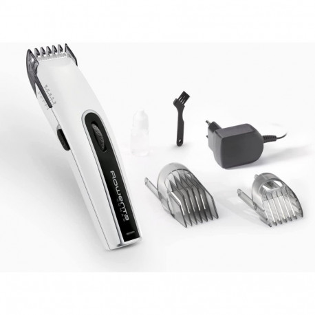 Rowenta | Hair Clipper | TN1400F0 | Cordless | Number of length steps 19 | White/Black