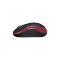 Logitech M185 juhtmevaba punane hiir