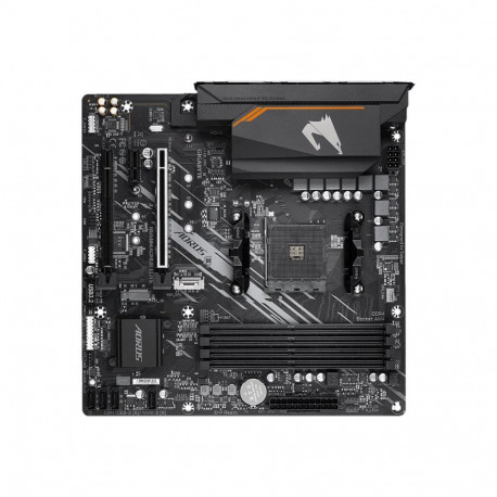 Gigabyte | B550M AORUS ELITE 1.0 | Processor family AMD | Processor socket AM4 | DDR4 DIMM | Memory 