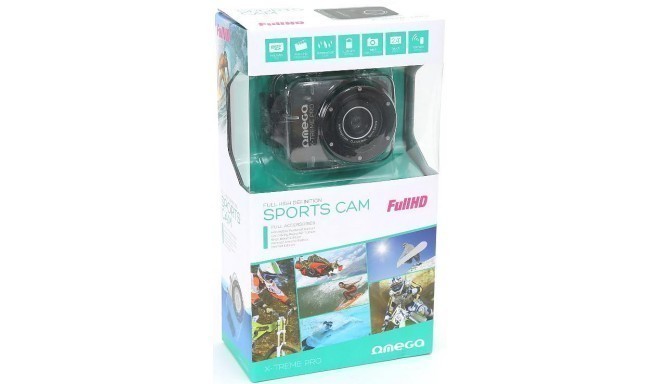 Omega seikluskaamera Sports Cam OM235 FullHD (42237)