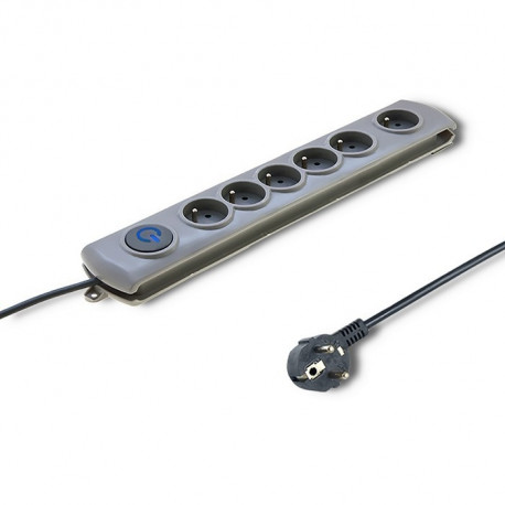 Quick Switch 6 pesaga hall ülepingekaitse 3m