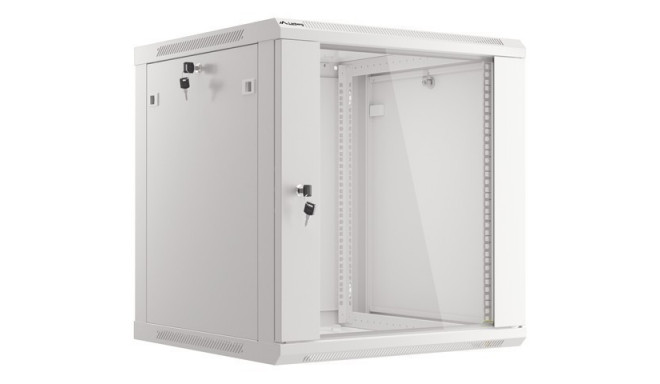 Seinale kinnitatav 19-tolline 12U 600X600mm hall rack