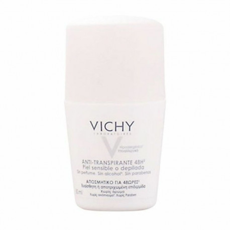 Vichy Deo Antiperspirant 48H Roll On White Cap (50ml)