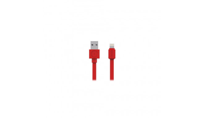 USB Cable - Allocacoc Lightning Basic 1.5m Red