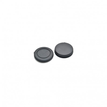 Camera Accessory - Caruba Rear Lens and Body Cap for Nikon 1