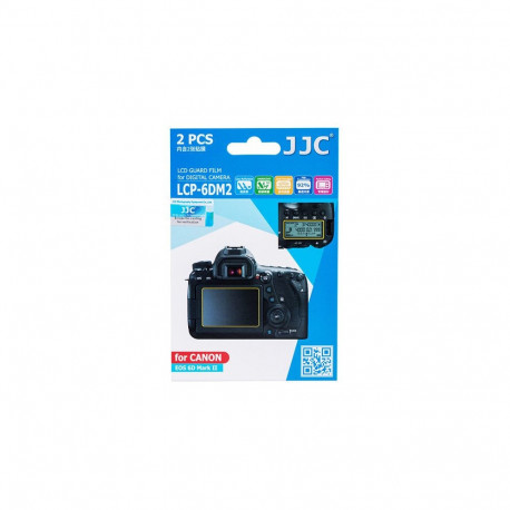 Camera Accessory - JJC LCP 6D Mark II Screen Protector (PET, 3H hardness, clear)