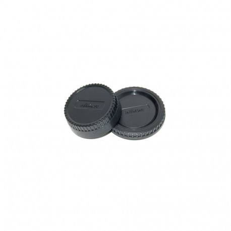 Camera Accessory - Caruba Rear Lens and Body Cap for Nikon