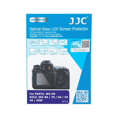 Camera Accessory - JJC GSP WG90K2 LCD Glass Protector 0.01" 9H Hardness Clear