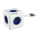 Power Extension Cord - Allocacoc PowerCube Extended 5-Socket 1.5m Blue