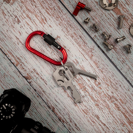 Accessory - Caruba Carabiner Set of 3 Lightweight Aluminium Hooks Black