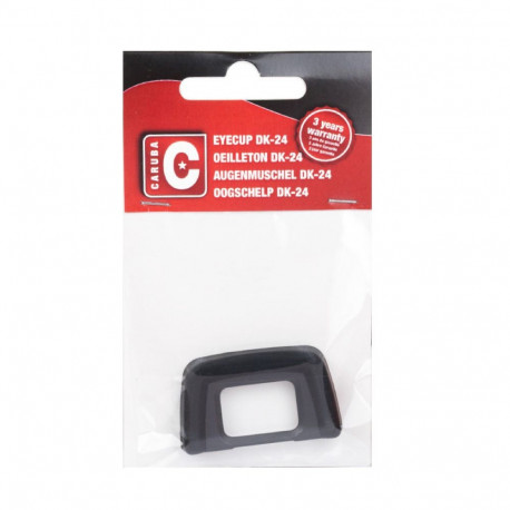 Camera Accessory - Caruba DK 24 Eyecup for Nikon Cameras Black