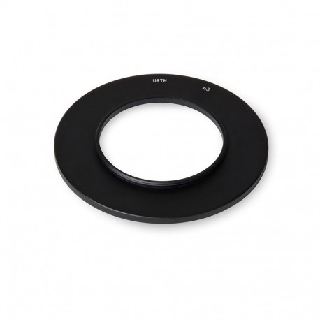 Adapter Ring - Urth 67 43mm for 75mm Square Filter Holder, Magnalium, Black