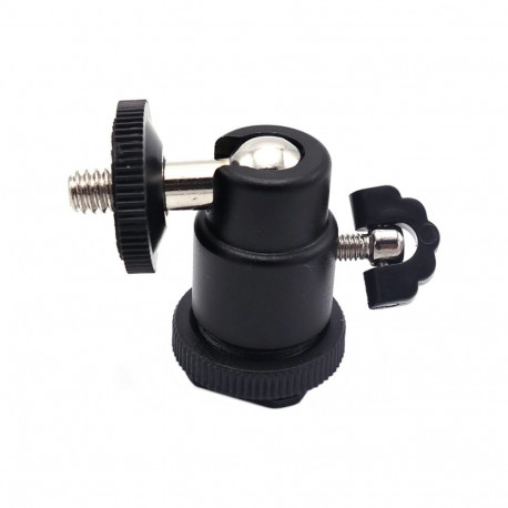 Camera Accessory - Caruba YT01 Small Ballhead 1/4" Thread Black