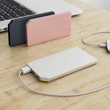 Power Bank - Allocacoc PowerBank Slim Aluminum 5000mAh Pink