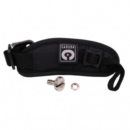 Camera Accessory - Caruba Padded Support Handstrap 1/4" Screw Black