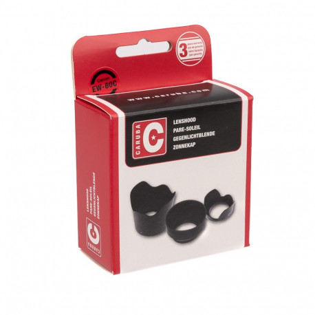 Camera Accessory - Caruba EW 60CII Sun Hood for Canon EF-S 18-55mm Black