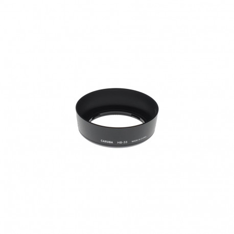 Camera Lens Hood - Caruba HB 33 Black (compatible with Nikon 18-55mm lenses, black)