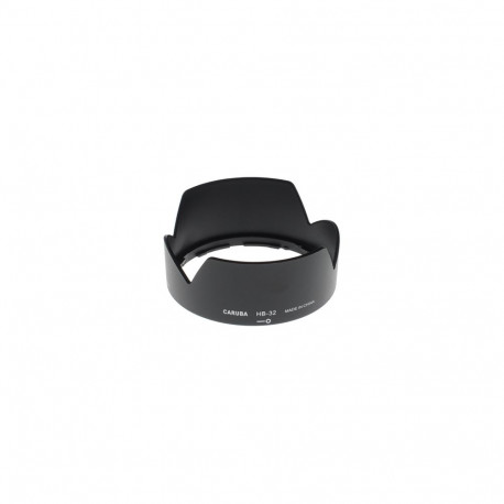 Camera Lens Hood - Caruba HB 32 Black for Nikon Zoom Lenses Black