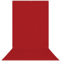 Backdrop - Westcott X Drop 5' x 12' Wrinkle Resistant Polyester Scarlet Red