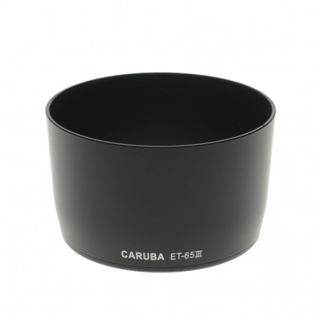 Camera Accessory - Caruba ET 65III Sun Hood for Canon Cameras Black