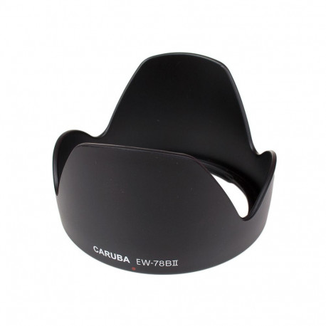 Accessory - Caruba EW 78B II Sun Hood for Canon EF 28-135mm Lens Black