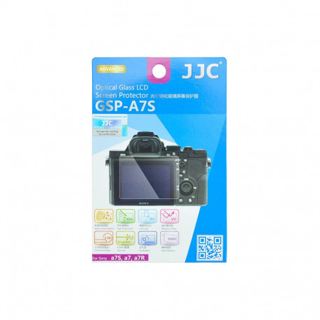 Optical Glass Protector - JJC GSP A7S/A7R LCD Protector 0.5mm Clear