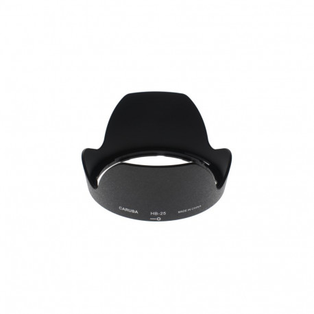 Camera Lens Hood - Caruba HB 25 Black (Nikkor AF 24-85mm, AF-S VR 24-120mm) Black