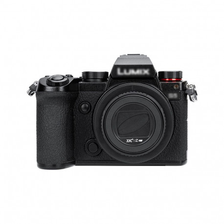 Lens Cap - JJC Panasonic Lumix S 26mm f/8 Lens Cap ABS Black