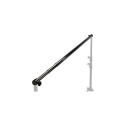 Background Support - Caruba Crossbar 2m Adjustable Telescopic Support Black