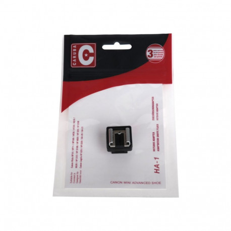 Adapter - Caruba Hotshoe Adapter Canon Mini Advanced Shoe to Coldshoe