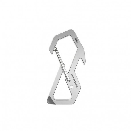Multi Tool - Nitecore NSH10 Titanium Carabiner with Bottle Opener and Screwdriver