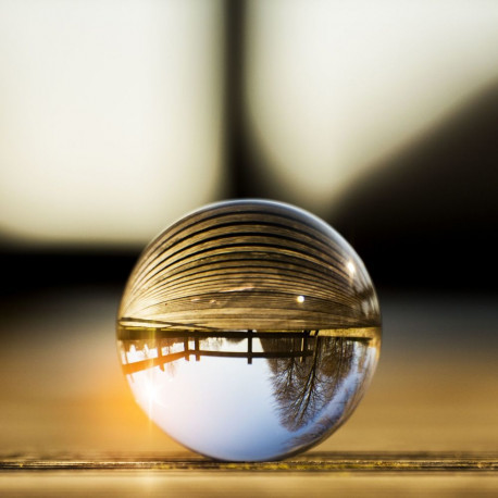 Photography Accessory - Caruba Lensball 60mm Clear Glass Sphere