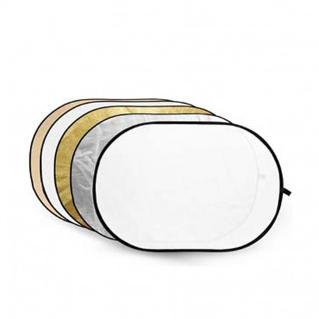 Photography Reflector - Godox 5 in 1 Reflector 60x90cm Gold Silver Soft Gold White Transparent