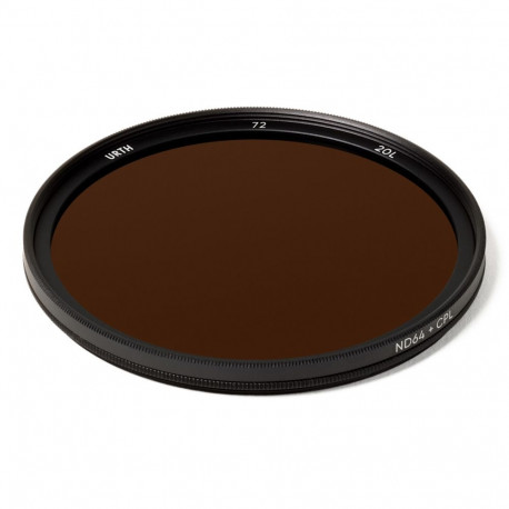 Camera Lens Filter - Urth 72mm CPL + ND64 Filter 20-Layer Nano Coating