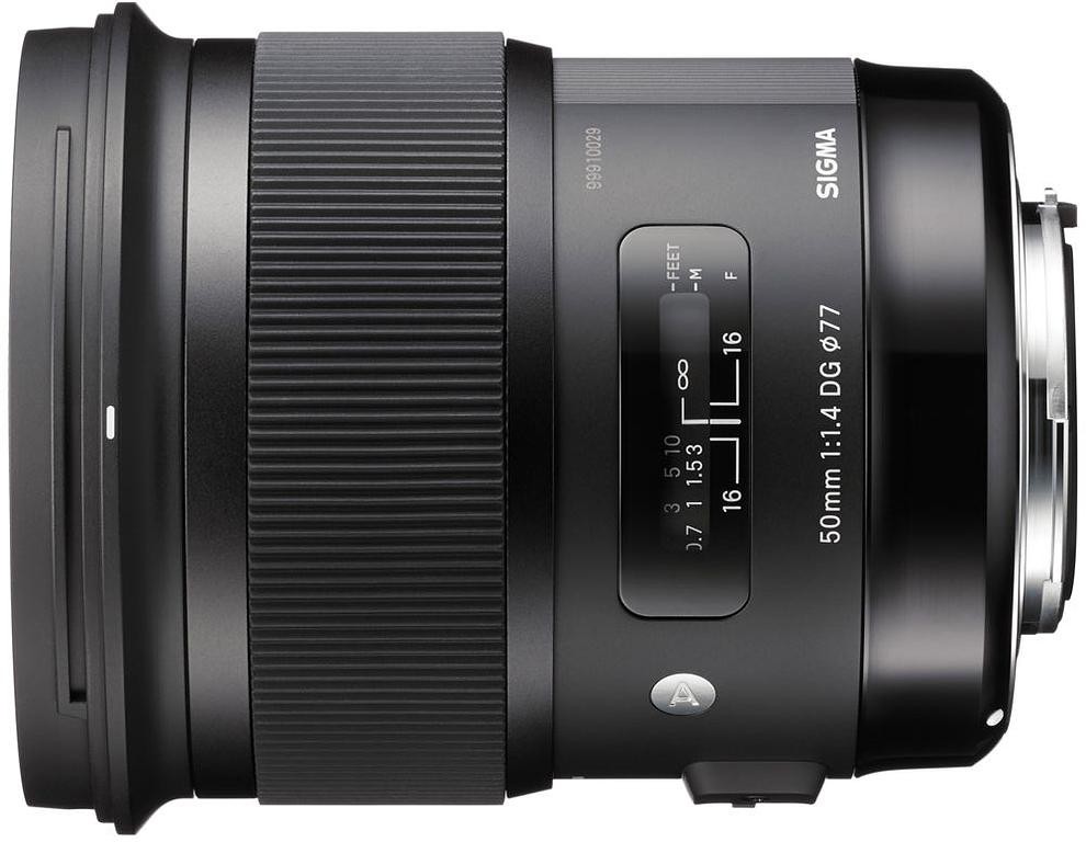 Sigma 50mm f/1.4 DG HSM Art objektiiv Canonile